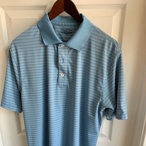 Straight Down Mens Golf Shirt size Med